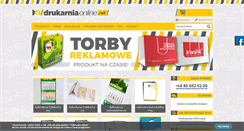 Desktop Screenshot of drukarniaonline.net
